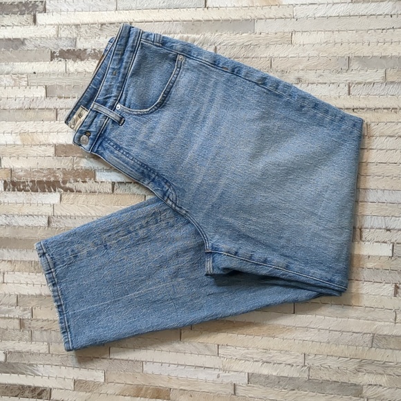 Madewell Women's Size 30 Curvy '90s Straight Denim Jeans - Picture 3 of 10